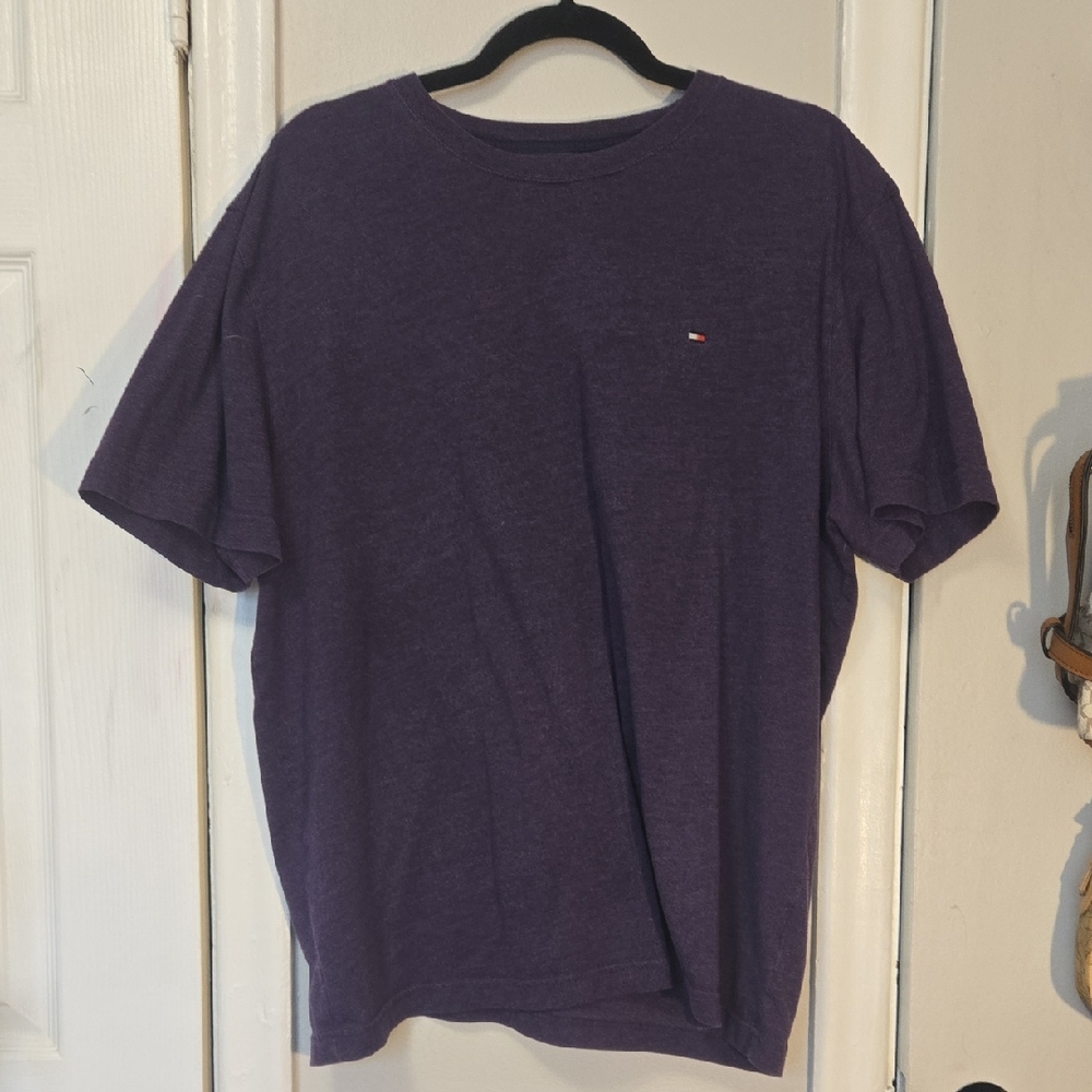 XL Purple Mens Tommy Hilfiger T-Shirt